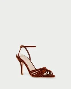 Loeffler Randall Ada Sienna Knot Heeled Sandal