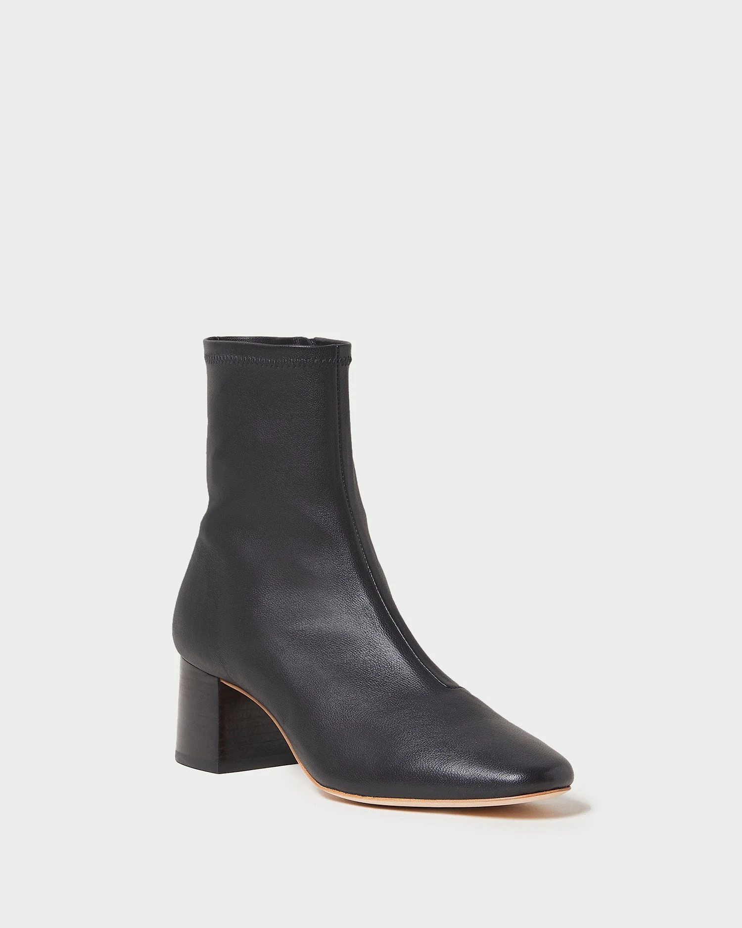 Loeffler Randall Alec Black Mid-Heel Stretch Bootie 1 Loeffler Randall Alec Black Mid-Heel Stretch Bootie