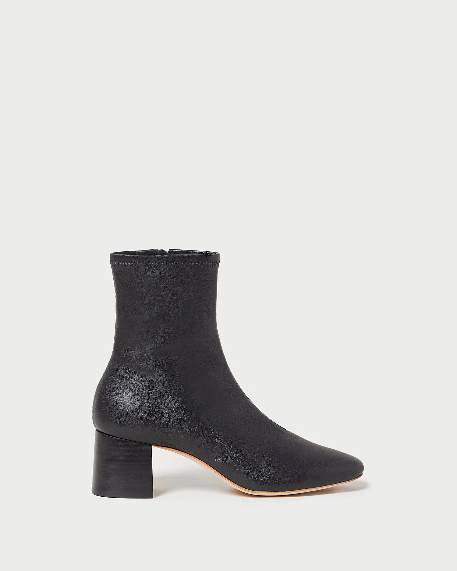 Loeffler Randall Alec Black Mid-Heel Stretch Bootie 2 Loeffler Randall Alec Black Mid-Heel Stretch Bootie - Image 2
