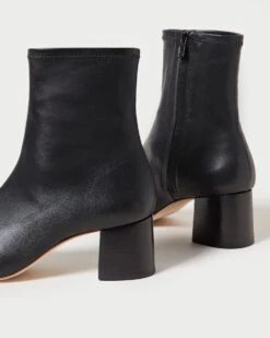 Loeffler Randall Alec Black Mid-Heel Stretch Bootie 8 Loeffler Randall Alec Black Mid-Heel Stretch Bootie -Loeffler Randall ALEC STNA BLACK 4
