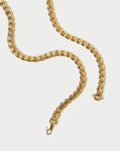Loeffler Randall Allegra Gold Lock Chain Necklace -Loeffler Randall ALLEGRA GPB GOLD 3