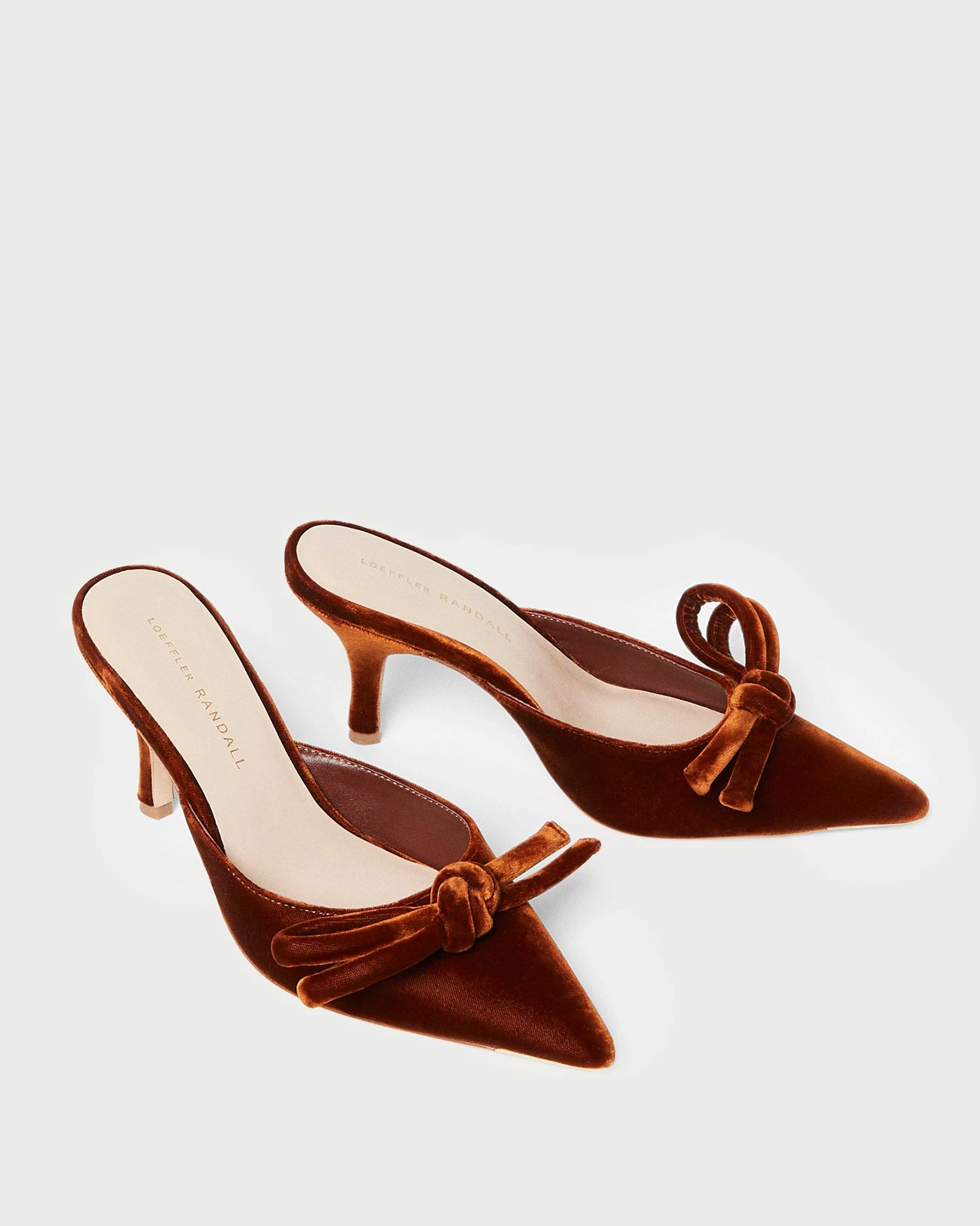 Loeffler Randall Amyra Sienna Bow Kitten Mule 4 Loeffler Randall Amyra Sienna Bow Kitten Mule - Image 4