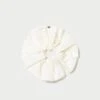 Loeffler Randall Astrid Cream Oversized Scrunchie