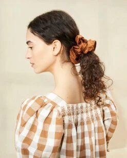 Loeffler Randall Astrid Nutmeg Oversized Scrunchie -Loeffler Randall ASTRID MO NUTMG 003copy