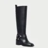Loeffler Randall Audrey Black Tall Engineer Boot
