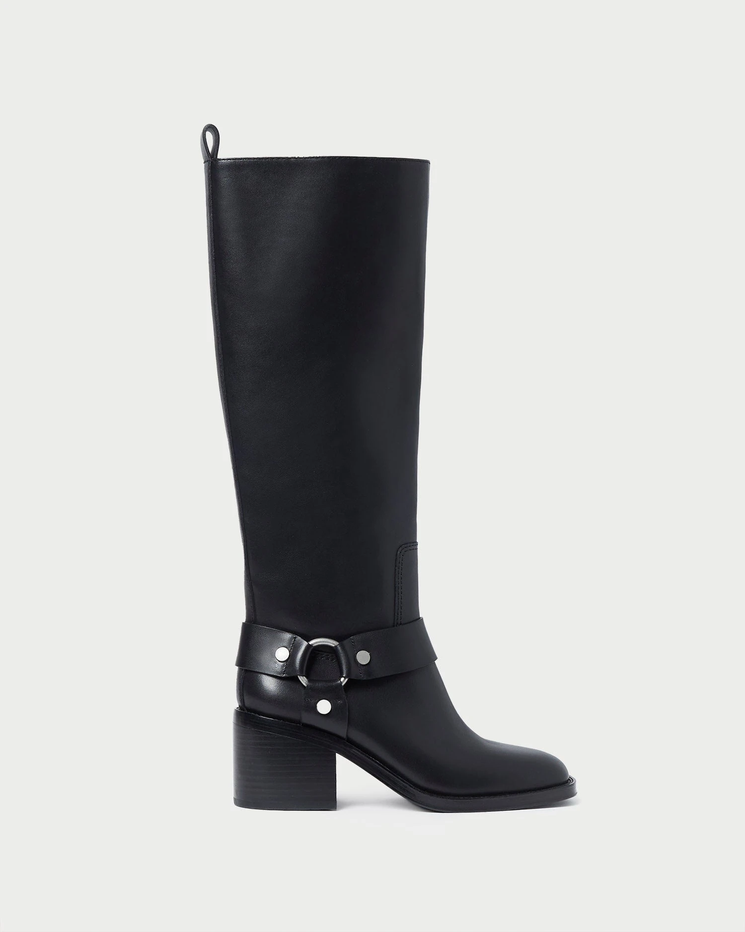 Loeffler Randall Audrey Black Tall Engineer Boot 2 Loeffler Randall Audrey Black Tall Engineer Boot - Image 2