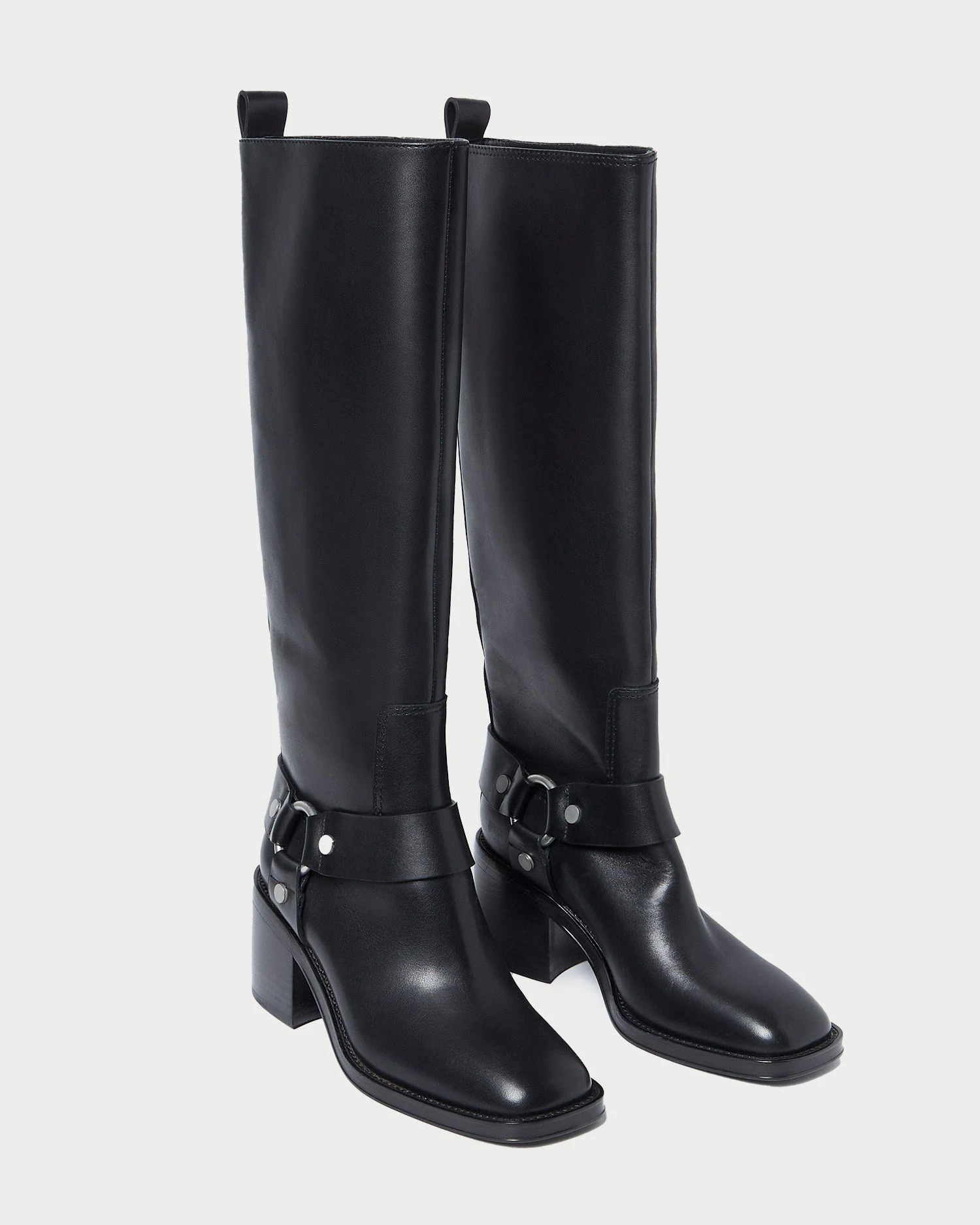 Loeffler Randall Audrey Black Tall Engineer Boot 4 Loeffler Randall Audrey Black Tall Engineer Boot - Image 4