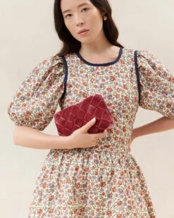 Loeffler Randall Auzeen Rose Mini Woven Clutch -Loeffler Randall AUZEEN VL TEARO 5