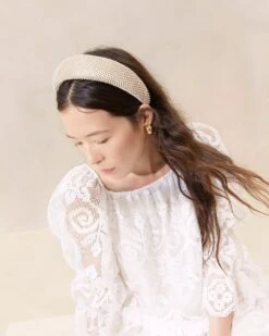 Loeffler Randall Bellamy Opal Diamanté Headband -Loeffler Randall BELLAMY DIAM OPAL 5