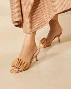 Loeffler Randall Bianca Dune Kitten Heel Mule -Loeffler Randall BIANCA N DUNE 007copy