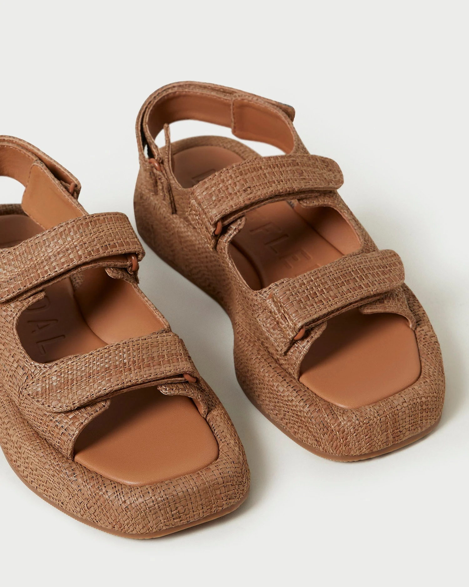 Loeffler Randall Blaise Brown Raffia Platform Sandal 3 Loeffler Randall Blaise Brown Raffia Platform Sandal - Image 3