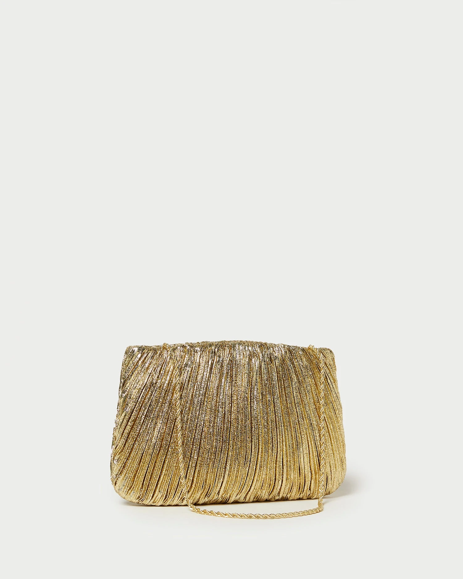 Loeffler Randall Brit Oro Flat Pleated Clutch 2 Loeffler Randall Brit Oro Flat Pleated Clutch - Image 2