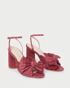 Loeffler Randall Camellia Tea Rose Bow Heel -Loeffler Randall CAMELLIA PLFA TEARO 4 1