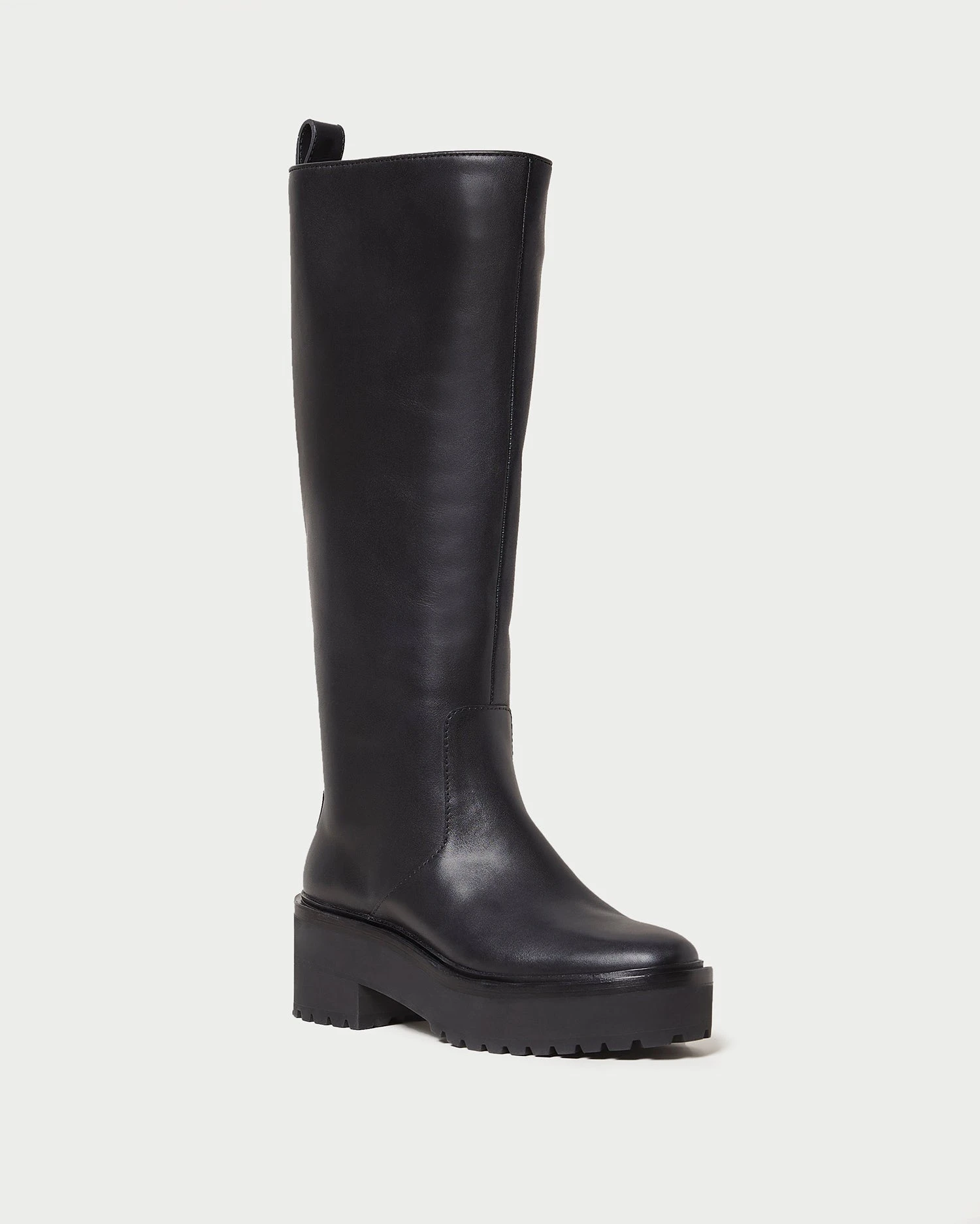 Loeffler Randall Carlee Black Tall Lug Boot 1 Loeffler Randall Carlee Black Tall Lug Boot