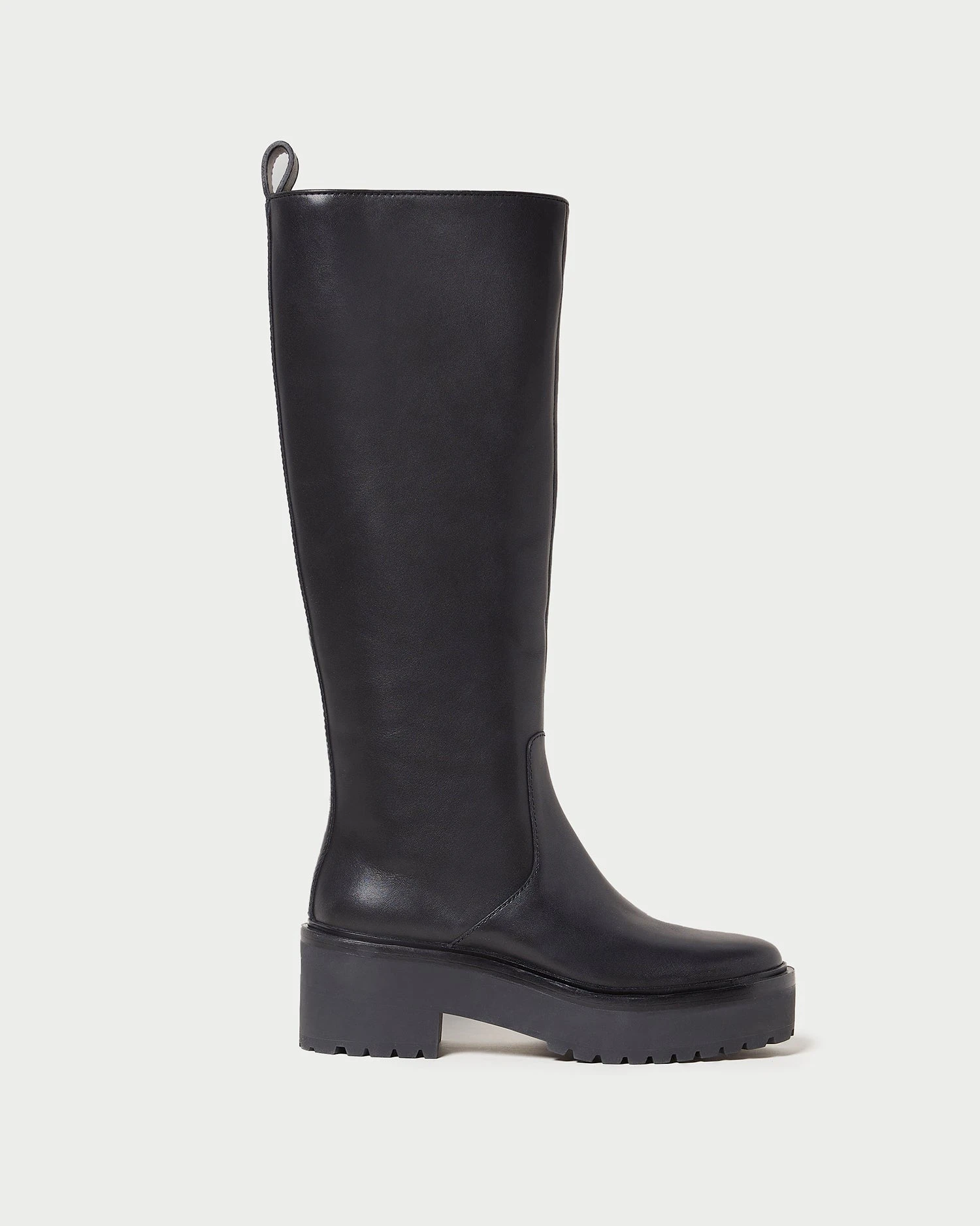 Loeffler Randall Carlee Black Tall Lug Boot 2 Loeffler Randall Carlee Black Tall Lug Boot - Image 2