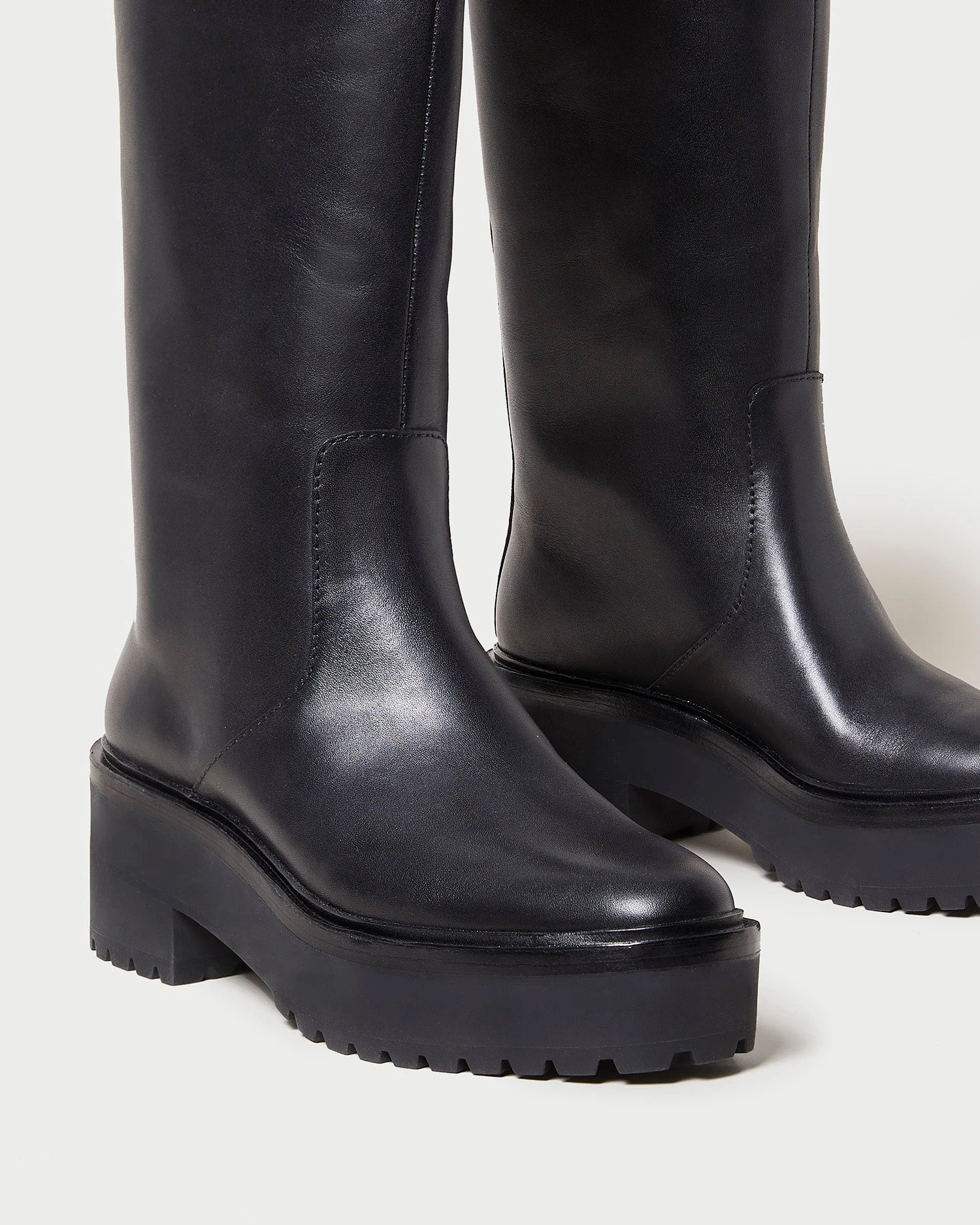 Loeffler Randall Carlee Black Tall Lug Boot 3 Loeffler Randall Carlee Black Tall Lug Boot - Image 3