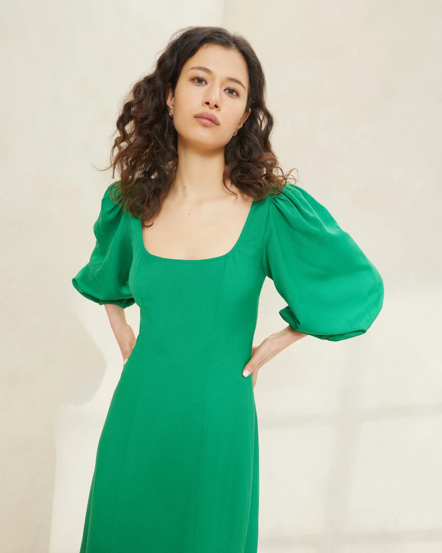Loeffler Randall Carmina Emerald Curve Dress 2 Loeffler Randall Carmina Emerald Curve Dress - Image 2