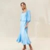 Loeffler Randall Carmina Cornflower Curve Dress