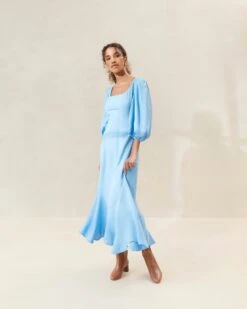 Loeffler Randall Carmina Cornflower Curve Dress