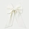 Loeffler Randall Cherie Cream Oversized Hair Bow