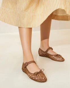 Loeffler Randall Chiara Cacao Mary Jane 9 Loeffler Randall Chiara Cacao Mary Jane -Loeffler Randall CHIARA CR CACAO 005copy