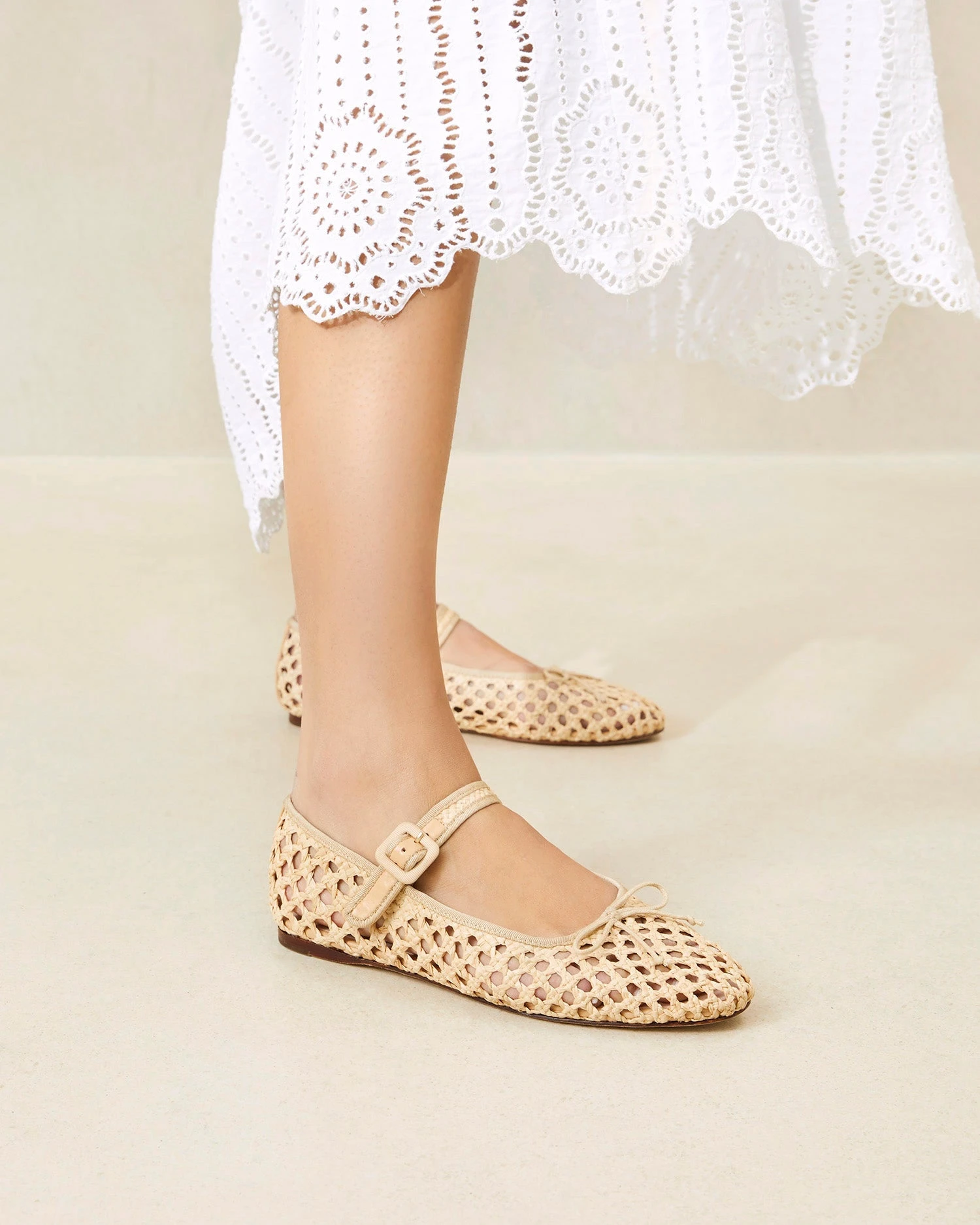 Loeffler Randall Chiara Natural Mary Jane 5 Loeffler Randall Chiara Natural Mary Jane - Image 5