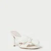 Loeffler Randall Claudia Pearl Pleated Bow Mule