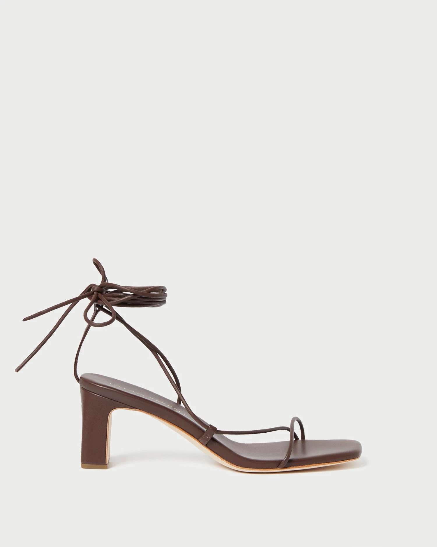 Loeffler Randall Cosette Chocolate Ankle Wrap Heel 2 Loeffler Randall Cosette Chocolate Ankle Wrap Heel - Image 2