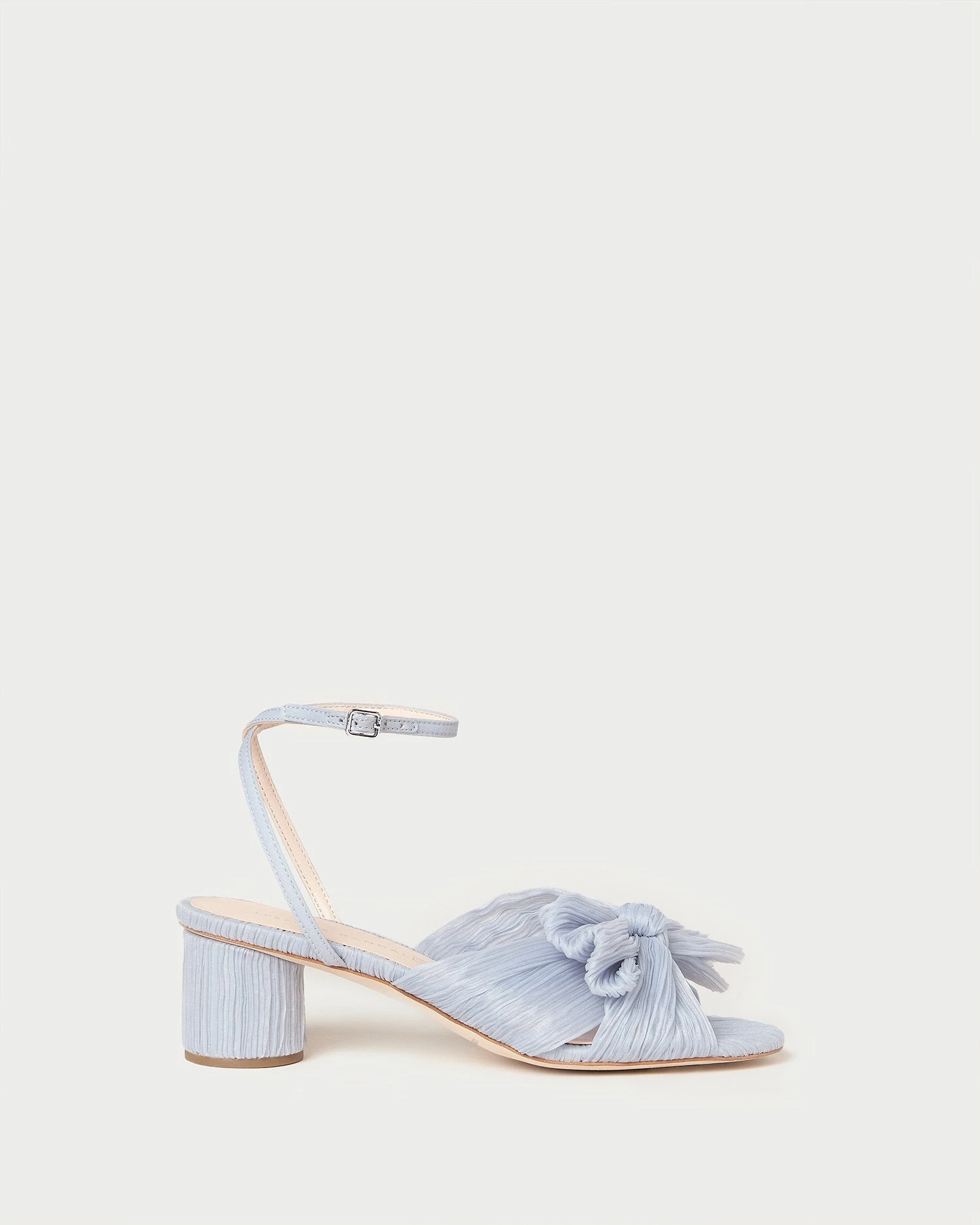 Loeffler Randall Dahlia Blue Pleated Bow Heel 3 Loeffler Randall Dahlia Blue Pleated Bow Heel - Image 3