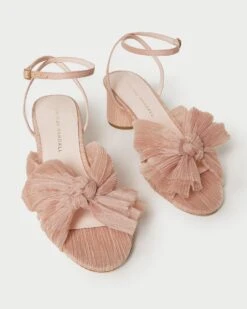 Loeffler Randall Dahlia Beauty Pleated Bow Heel 7 Loeffler Randall Dahlia Beauty Pleated Bow Heel -Loeffler Randall DAHLIA PLFA BEATY 3 1