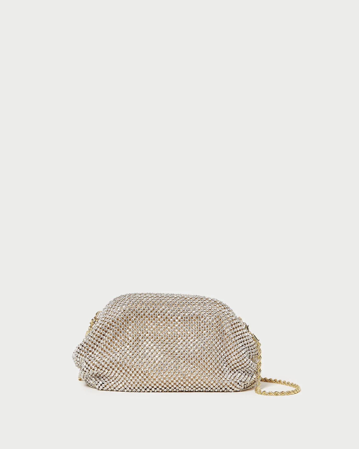 Loeffler Randall Doris Gold Diamanté Mini Pouch 1 Loeffler Randall Doris Gold Diamanté Mini Pouch