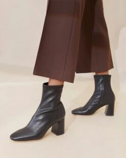 Loeffler Randall Elise Black Stretch Bootie -Loeffler Randall ELISE BLACKRESHOOT 026copy