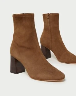 Loeffler Randall Elise Cacao Stretch Bootie 7 Loeffler Randall Elise Cacao Stretch Bootie -Loeffler Randall ELISE SS CACAO 3