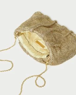 Loeffler Randall Ember Hay DiamantéGathered Clutch 7 Loeffler Randall Ember Hay DiamantéGathered Clutch -Loeffler Randall EMBER DIAM HAY 3