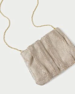 Loeffler Randall Ember Opal Diamanté Gathered Clutch -Loeffler Randall EMBER DIAM OPAL 4