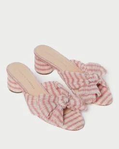 Loeffler Randall Emilia Pink Gingham Bow Heel 7 Loeffler Randall Emilia Pink Gingham Bow Heel -Loeffler Randall EMILIA PLFA SPKGI 3