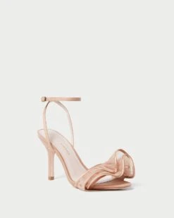 Loeffler Randall Estella Beauty Ruffle Heeled Sandal