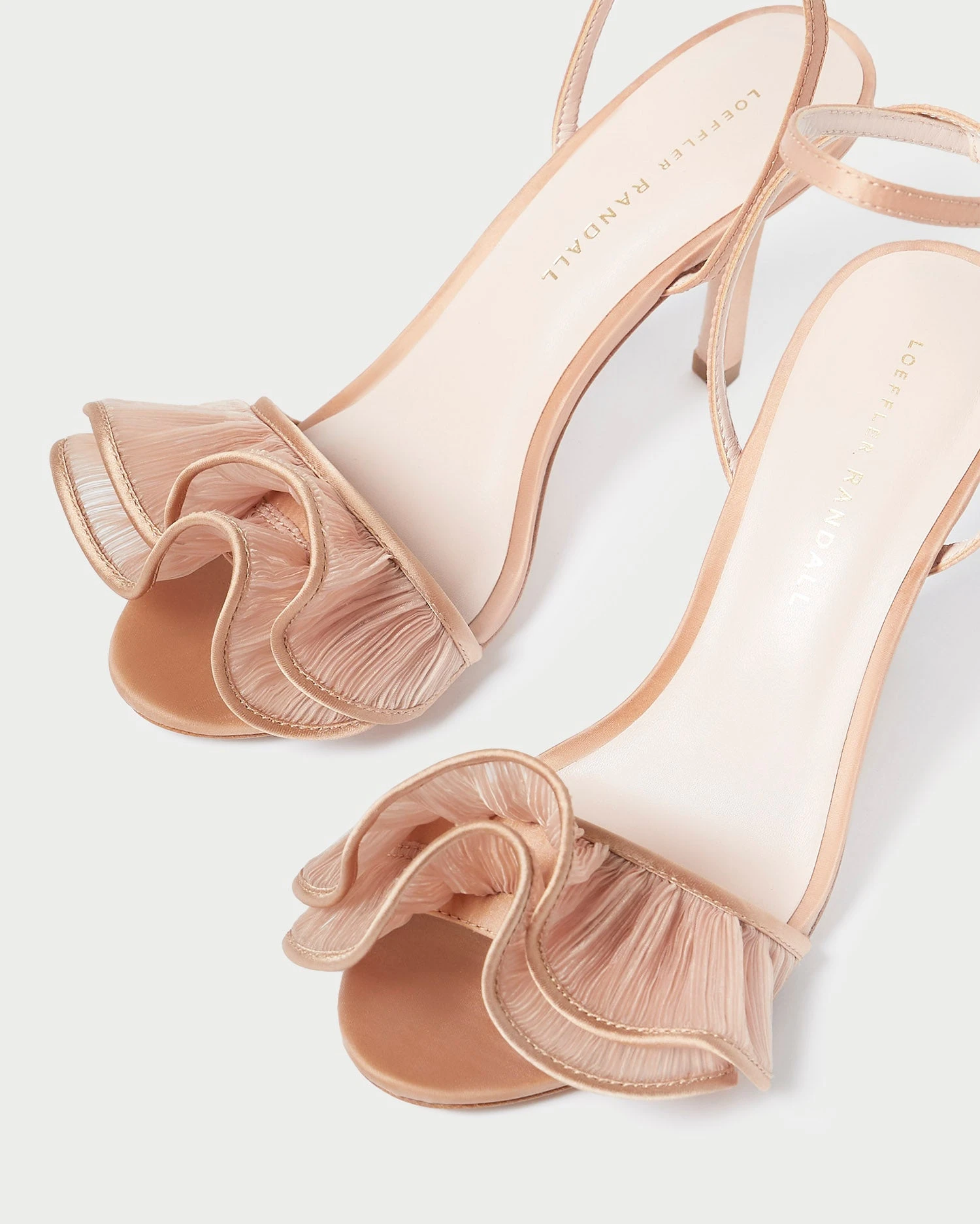 Loeffler Randall Estella Beauty Ruffle Heeled Sandal 3 Loeffler Randall Estella Beauty Ruffle Heeled Sandal - Image 3