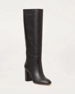 Loeffler Randall Goldy Black Tall Boot