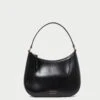 Loeffler Randall Greta Black Round Shoulder Bag