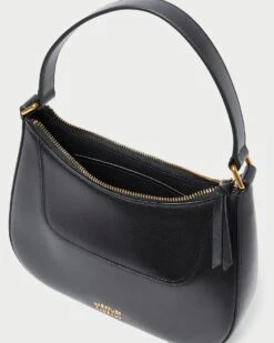 Loeffler Randall Greta Black Round Shoulder Bag 8 Loeffler Randall Greta Black Round Shoulder Bag -Loeffler Randall GRETA VA BLACK 4