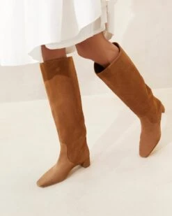 Loeffler Randall Indy Cacao Tall Boot -Loeffler Randall INDY KS CACAO 003copy