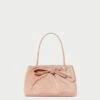 Loeffler Randall Iona Blush Puffed Bow Clutch