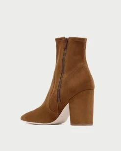 Loeffler Randall Isla Cacao Suede Slim Ankle Bootie 8 Loeffler Randall Isla Cacao Suede Slim Ankle Bootie -Loeffler Randall ISLA SS CACAO 4