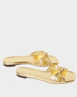 Loeffler Randall Izzie Gold Knot Sandal 8 Loeffler Randall Izzie Gold Knot Sandal -Loeffler Randall IZZIE MGCF GOLD 4