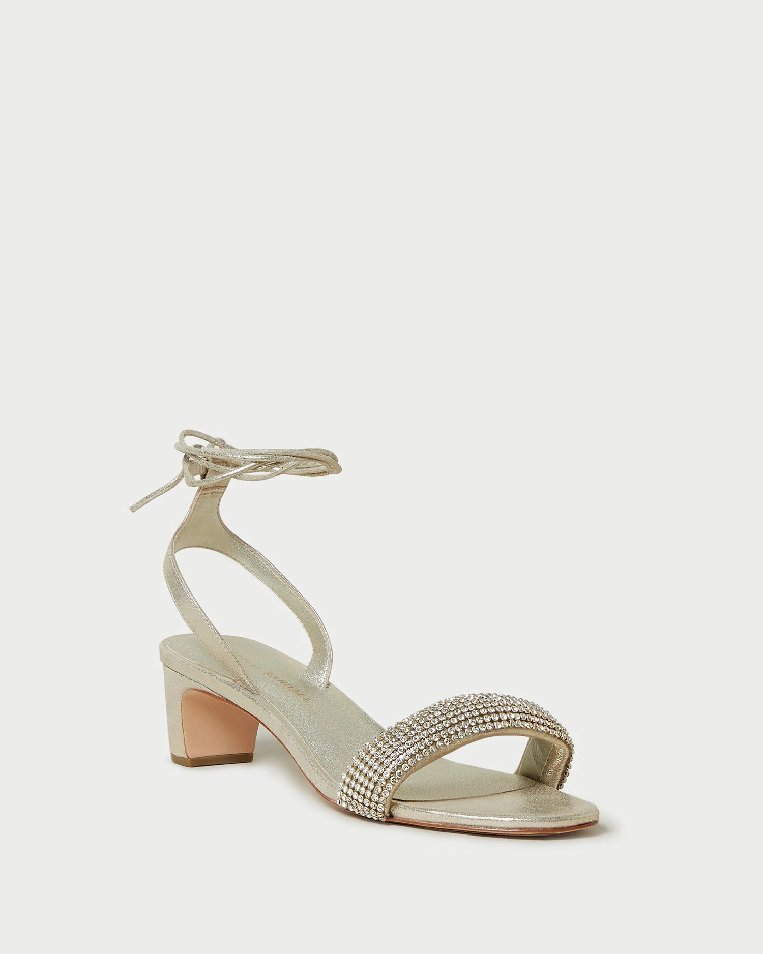Loeffler Randall Jackie Cappuccino Mid Heel Sandal 1 Loeffler Randall Jackie Cappuccino Mid Heel Sandal