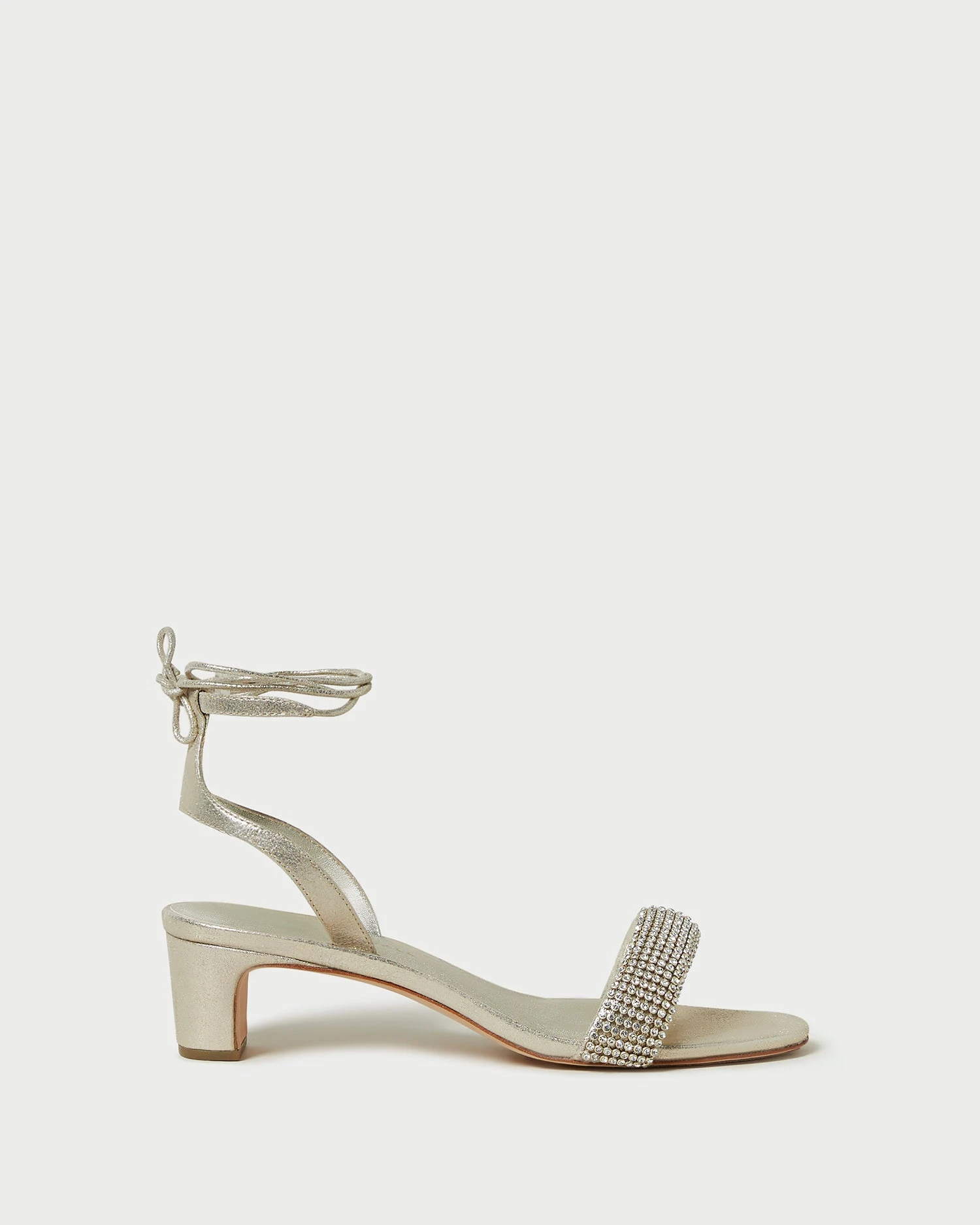 Loeffler Randall Jackie Cappuccino Mid Heel Sandal 2 Loeffler Randall Jackie Cappuccino Mid Heel Sandal - Image 2