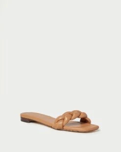 Loeffler Randall Jackson Dark Sand Braided Sandal