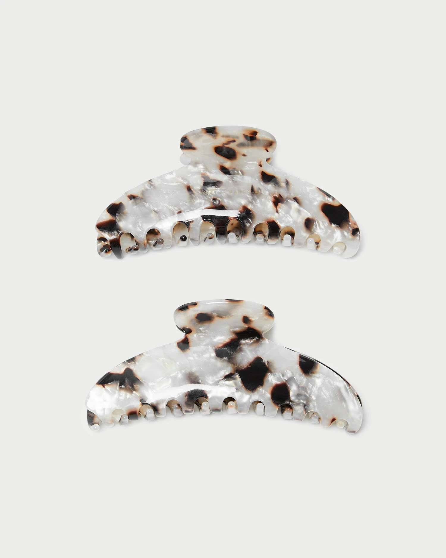 Loeffler Randall Koda Pearl Tortoiseshell Hair Claw 1 Loeffler Randall Koda Pearl Tortoiseshell Hair Claw