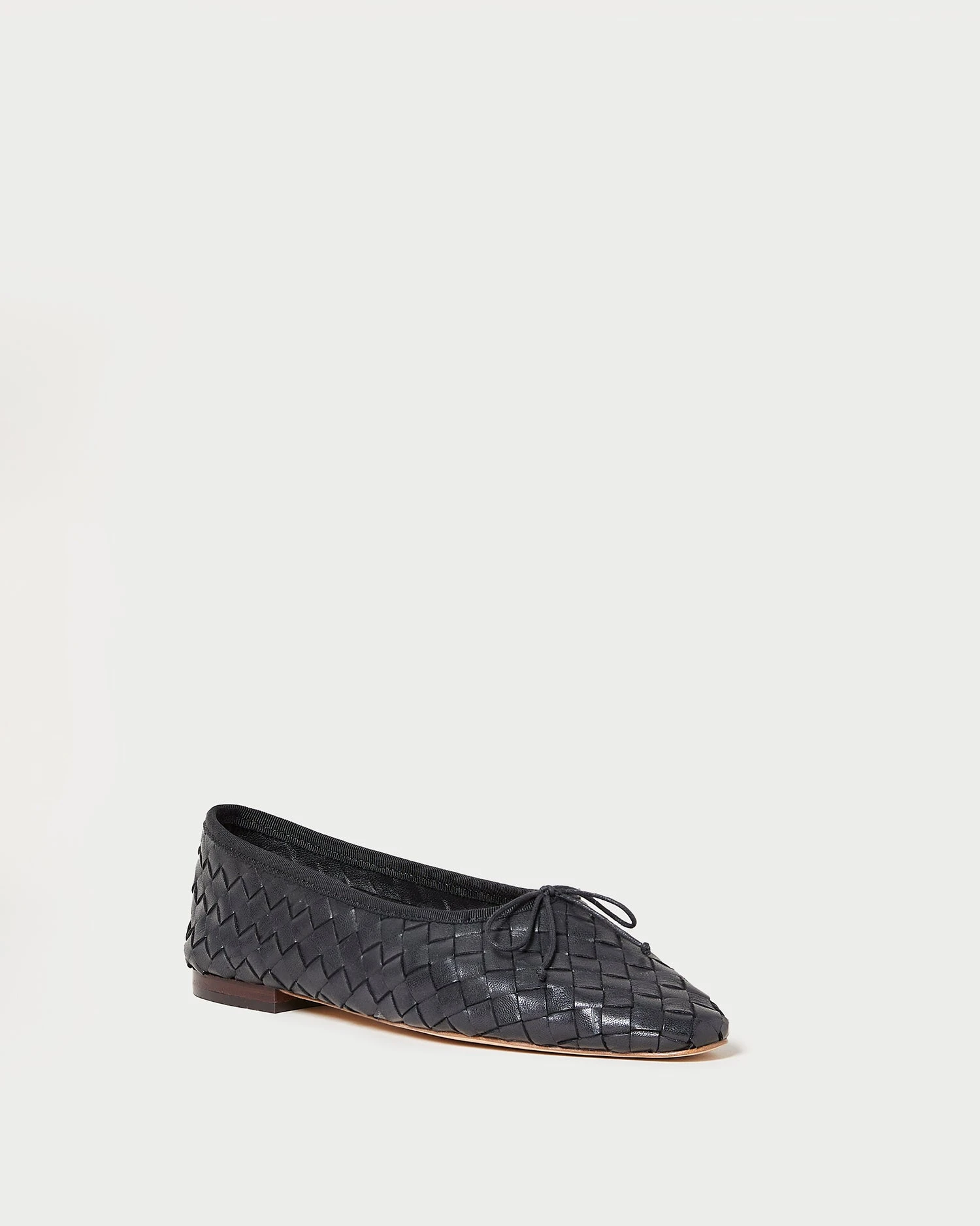 Loeffler Randall Landry Black Woven Ballet Flat 1 Loeffler Randall Landry Black Woven Ballet Flat